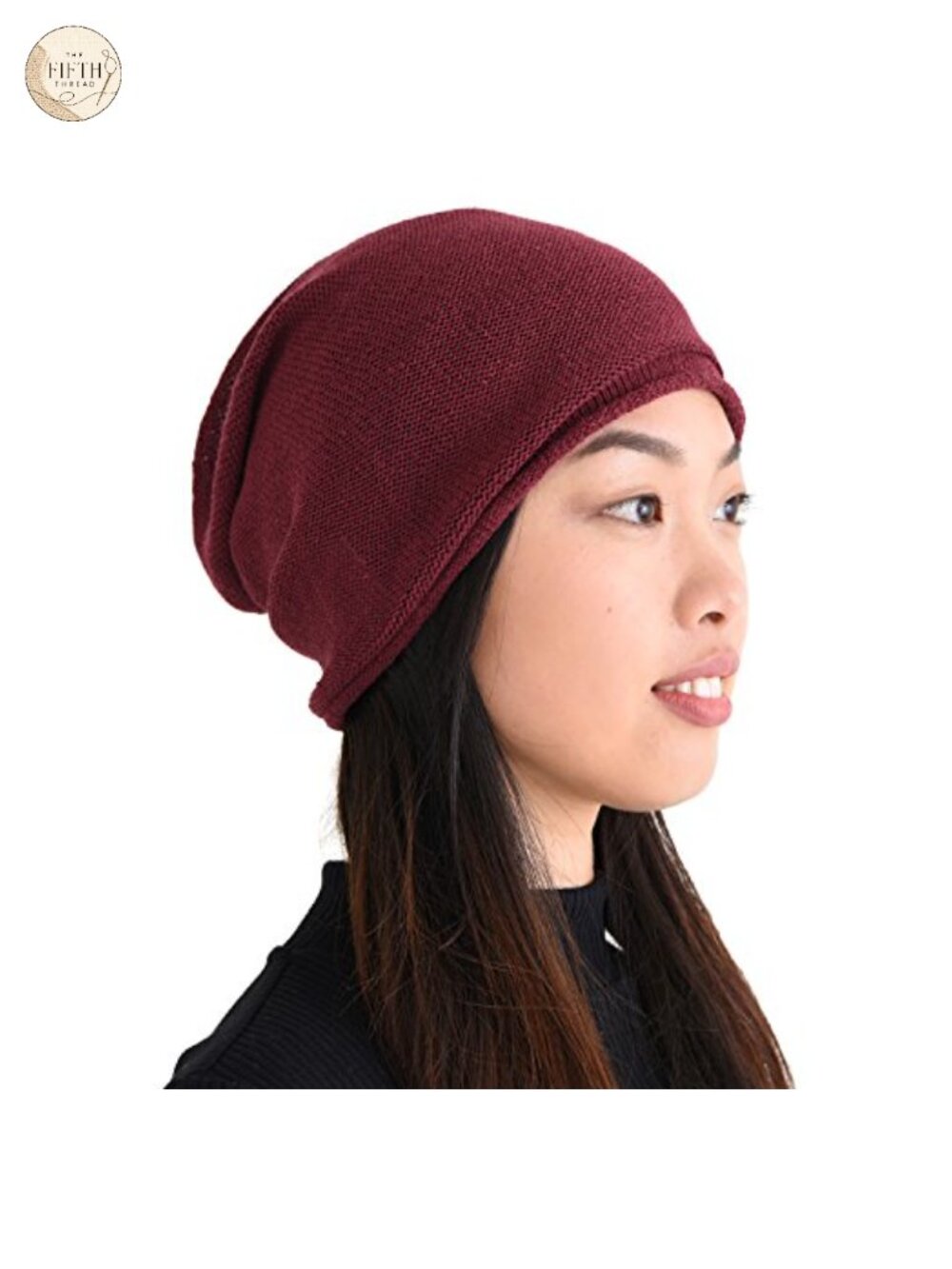 100% Silk Slouchy Beanie Oversized Hair Protective Sleep Cap Mens Womens